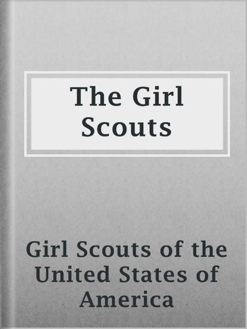 Imagen de portada para The Girl Scouts
